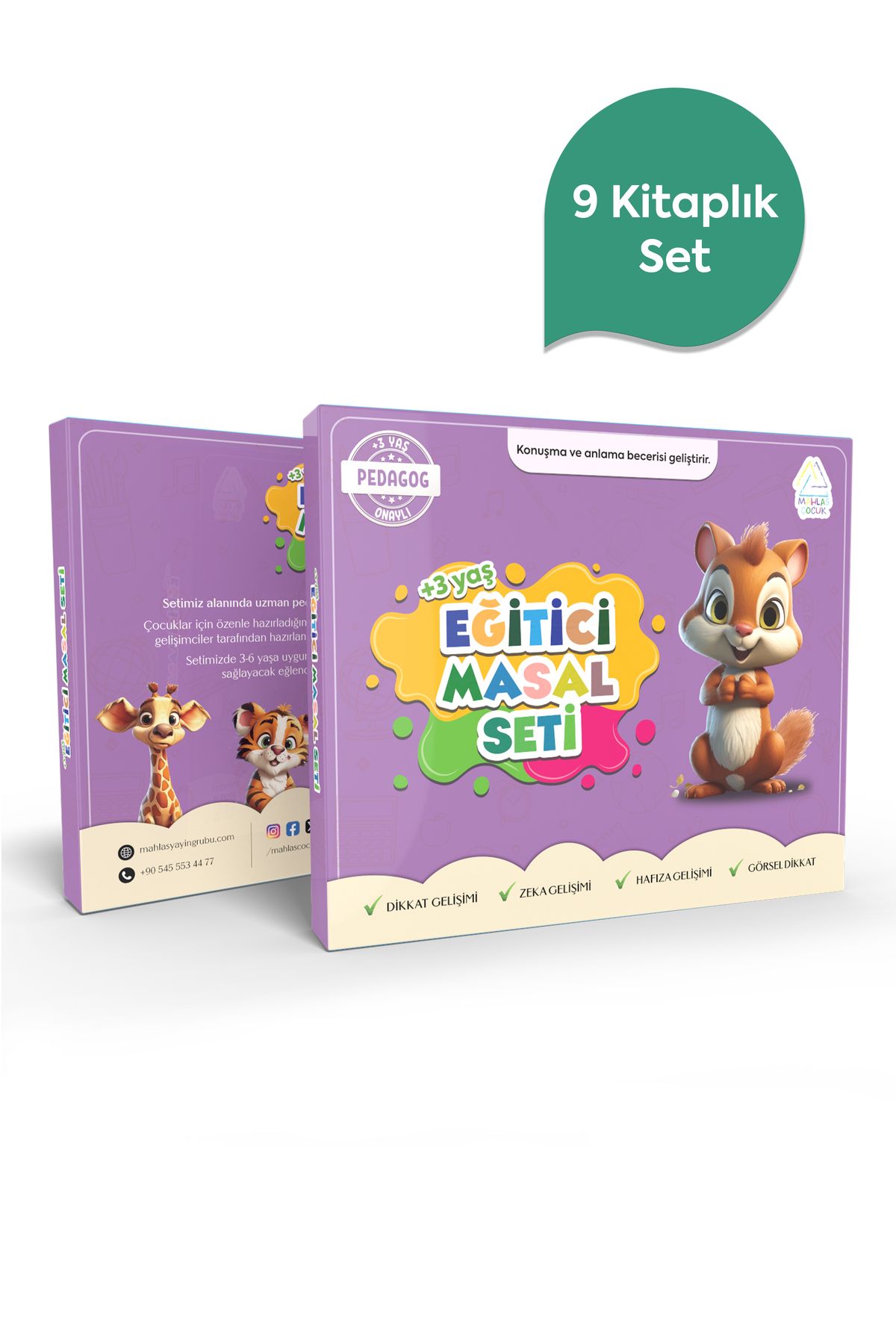 3-6-yas-egitici-masal-seti-9adet-516 3-6 Yaş Eğitici Masal Seti (9adet) - Görsel 1