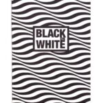 Black On White Wave 16,5x23,5 20 Yaprak (siyah) Defter