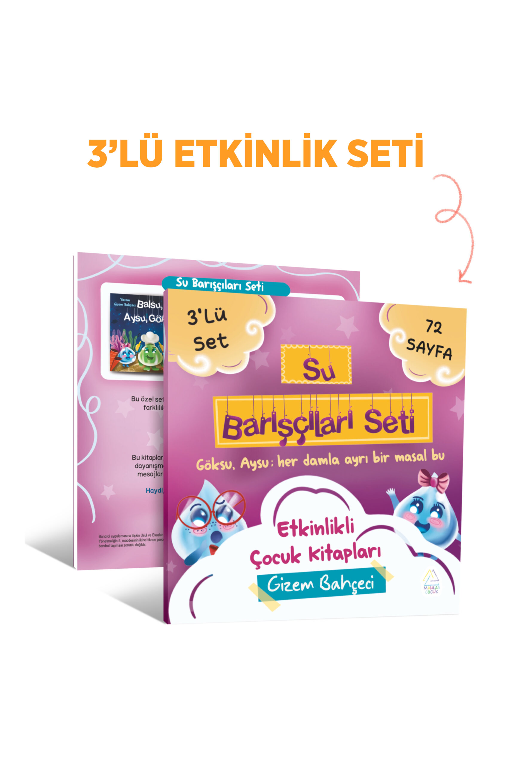 Gizem Bahçeci Set Gizem Bahçeci - Su Barışçıları 3’lü Set - Görsel 1