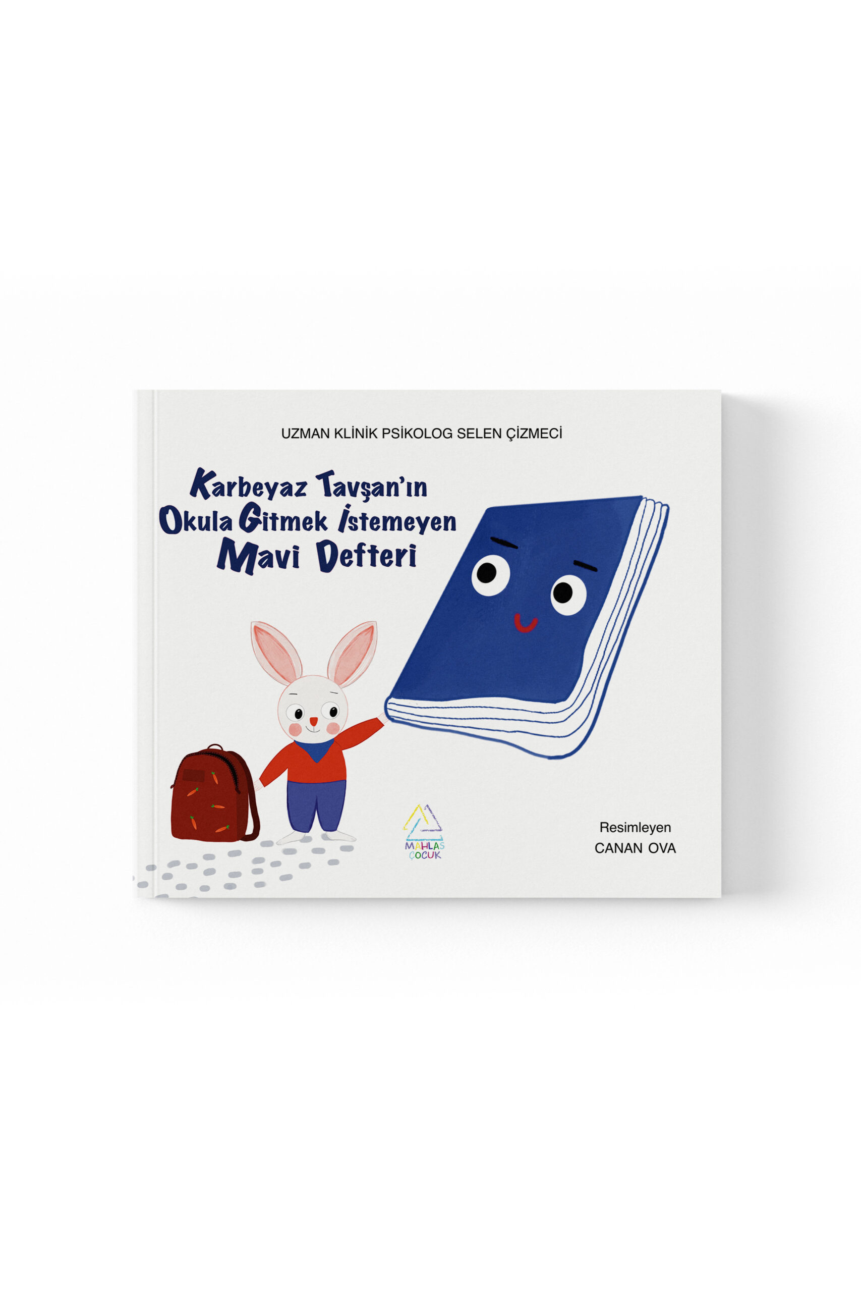 selen-cizmeci-karbeyaz-tavsan-in-okula-gitmek-istemeyen-mavi-defteri-1040-scaled Selen Çizmeci -  Karbeyaz Tavşan’ın Okula Gitmek İstemeyen Mavi Defteri - Görsel 1