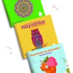 Zeynep Hızır - Çocuklar İçin Mandala - Boyama Seti (3 kitap)