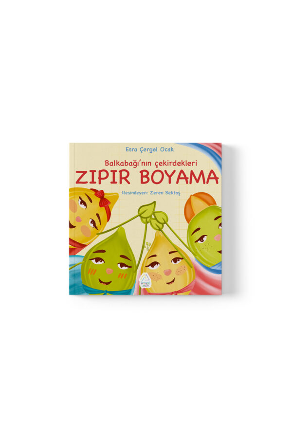 Esra Çergel Ocak - Balkabağının Çekirdekleri - Zıpır Boyama Kitabı - Görsel 1